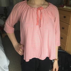 Flowy striped top